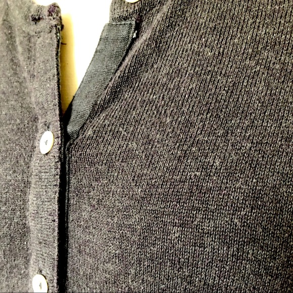 Ethos Distressed Knitted Top with Pearl Buttons - Picture 7 of 7